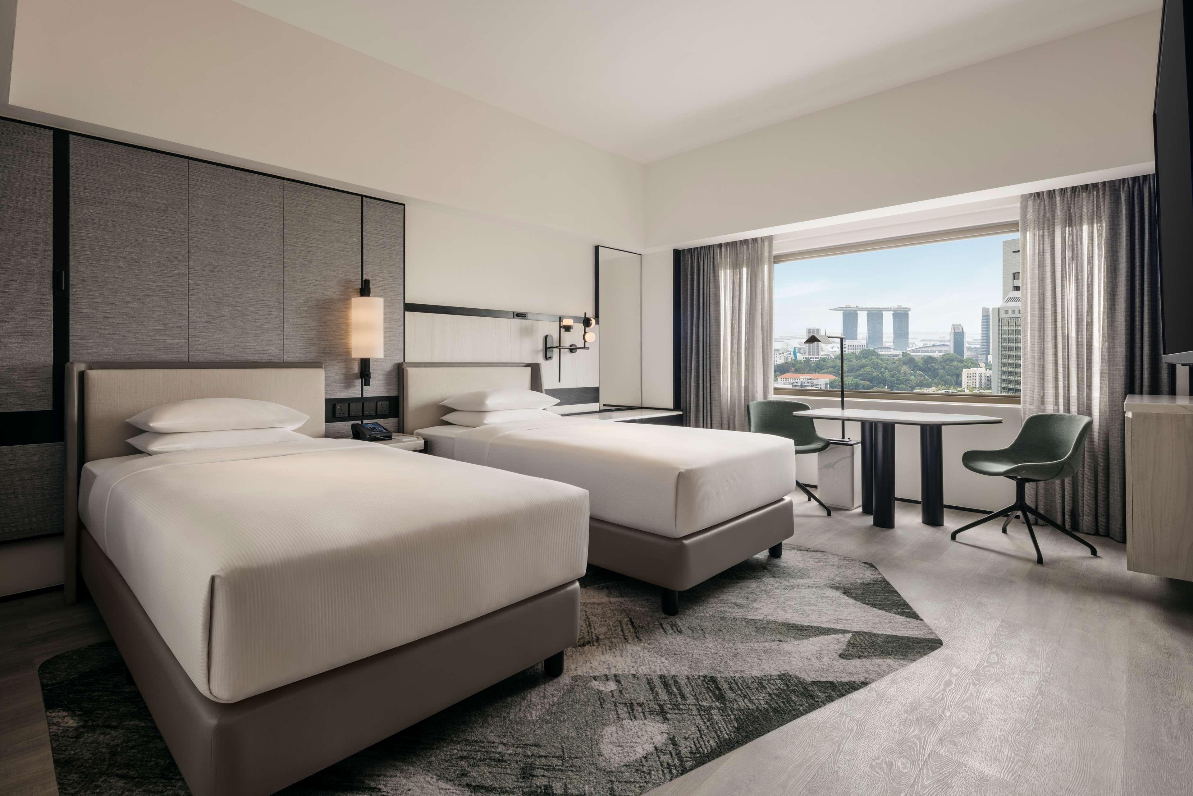 Deluxe Twin Room High Floor City View